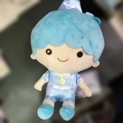 サンリオ　リトルツインスターズ　キキ　ぽよよんえあぽ〜とBIGぬいぐるみ