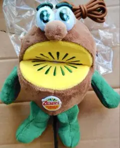 未使用 Zespri ゼスプリ キウイブラザーズ ぬいぐるみ ポーチ 斜め掛け
