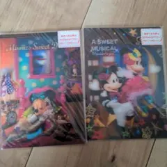 ディズニー　3Dポストカード　2セット