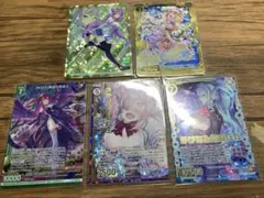 Z/X ゼクス　キラカード　5枚　IGR/SR/LR/HR