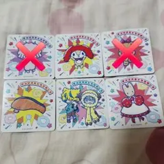 スクエアマグネットコレクションサンリオ4枚セット