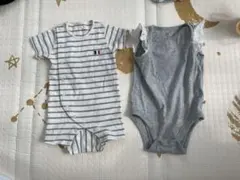 半袖ボディスーツ 2点セット