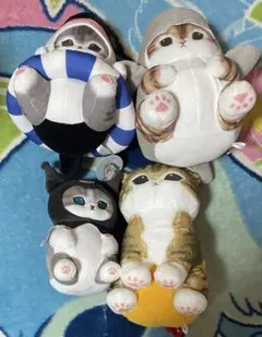 mofusand ぬいぐるみ サメにゃん エビにゃん クロミコラボ シャチにゃん