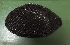 vintageがま口ビーズアンティークビンテージシルバーエイジング古着アクセ古物