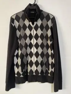 ★BURBERRY バーバリーブラックレーベル　zip-upブルゾン
