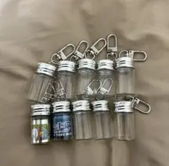 銀テケースキーホルダークリップ付き（銀テなし）1個