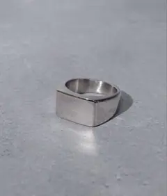 SBG シルバー スクエアリング