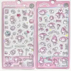 【日本未発売】サンリオ マイメロディ 3Dシール 2種セット