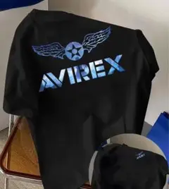 【新品未使用】AVIREX ブラック Tシャツ