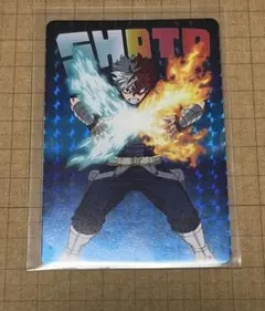 ヒーローズチップ 3 轟焦凍 レア カード ショート