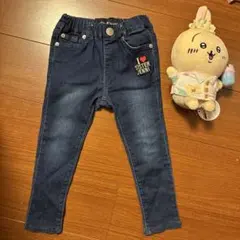 SISTER JENNI デニムパンツ　ストレッチパンツ　長ズボン　100cm