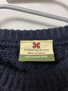 Carraghdonn 100%メリノウール ニットセーターのサムネイル