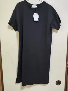 新品♡Discoatブラック カットソーワンピース Fサイズ