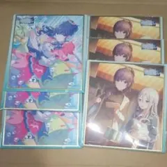 朝比奈まふゆ　ミニ色紙コレクション第49弾B 2種6枚　プロセカ