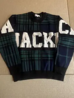Jack Bunny!! チェック柄 セーター
