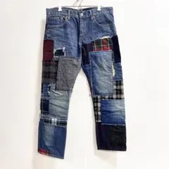 コムデギャルソン ジュンヤワタナベマン パッチワークデニム