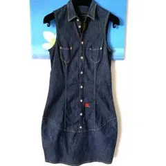 ☆新品同様品☆DSQUARED2 デニム ノースリーブワンピース 40
