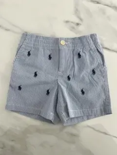 9月中お値下げ　ラルフローレン　ハーフパンツ　ボトムス　半ズボン80cm
