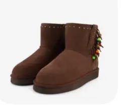 bazo1199 ブーツ ムートンブーツ SIZE40 - メルカリ