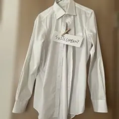 THE SUIT COMPANY スリムフィット ホワイトシャツ