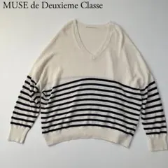 良品　MUSE de Deuxieme Classe ニット　セーター　リネンのサムネイル