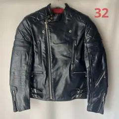 666 レザー ライダース ジャケット　32のサムネイル