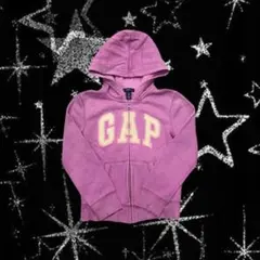 00s archive GAP ジップ パーカー ピンク Y2K 平成ギャル