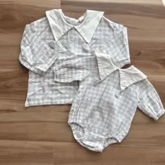 バースデイ　コトリ　トップス100　ロンパース70　リンクコーデ