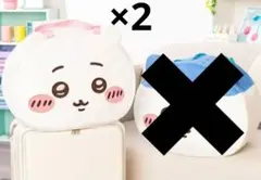 ちいかわ　おかおBIGボストンバッグ①　ちいかわ×2個
