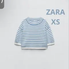 ZARA オーバーサイズニットクロップドトップス