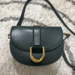 CHARLES & KEITH ショルダーバッグ ダークグリーン