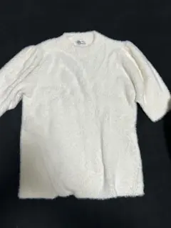 INGNI ホワイト 半袖 ニット