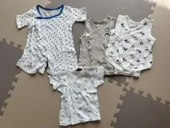 メッシュベビー肌着セット