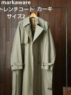 2026年最新】MARKAWARE メンズ トレンチコートの人気アイテム - メルカリ