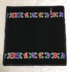 FEILERフェイラーハンカチ大判 アネモネブラック