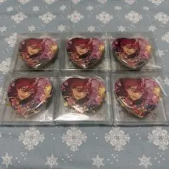 あんスタ 七種茨 ハート缶バッジ6個セット