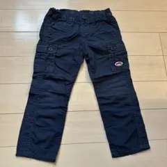 ミキハウス　black bear ネイビー　パンツ100