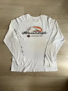 【90s】Harley Davidson 長袖Tシャツ XL イーグル 袖プリ