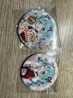 初音ミク　百均コラボ　レア　缶バッジコレクションセット