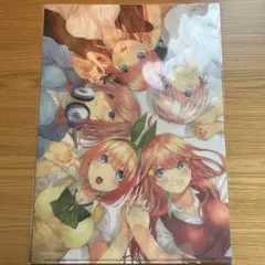 五等分の花嫁 クリアファイル 集合 一花 二乃 三玖 四葉 五月