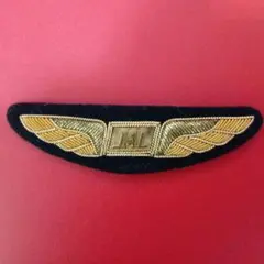 ♦️超美品 企業正規支給品◾️JAL／パイロット ウイングバッジ ＆ 肩章 機長用 ♦️超美品 企業正規支給品◾️JAL／パイロット ウイングバッジ