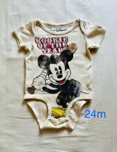 セール！ミッキーマウス ロンパース 24m 半袖　Disney mickey
