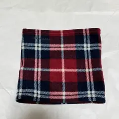 美品 Columbia チェック柄 防寒 フリース ネックウォーマー 男女兼用