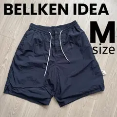 美品 BELLKEN IDEA ナイロン タグ付き ウエストゴム ハーフパンツM