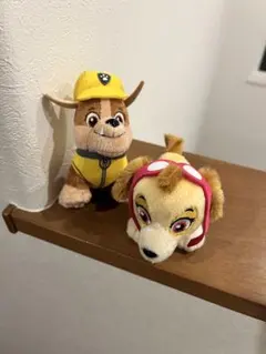 パウパトロール　ぬいぐるみ　キーホルダー　2点セット