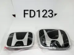 ホンダ シビック 青バッジ 前後エンブレム FD1 FD2 FD3 TypeR - メルカリ
