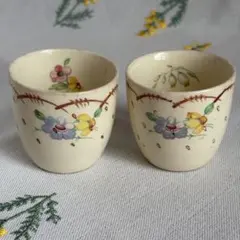 新品 九谷焼 ペアマグカップ（2個組） ひめじおんの花柄 - メルカリ