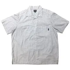 XL 美品 90s OLD STUSSY チェックシャツ 紺タグ USA製