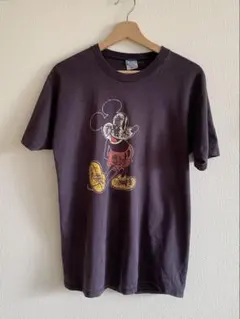 サンフェード80〜90s official Disney ミッキーマウス L