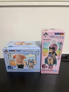 一番くじ　ドラゴンボールEX 孫悟空修行編　ウーロン　プーアル　チチ　D賞　E賞